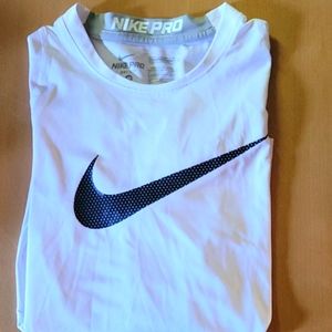 Boys Nike pro compression shirt long sleeve